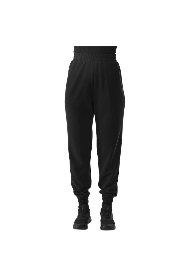 Pantaloni sport dama WSS24TTROF642 - 4F - Modal/Poliester - Negru -