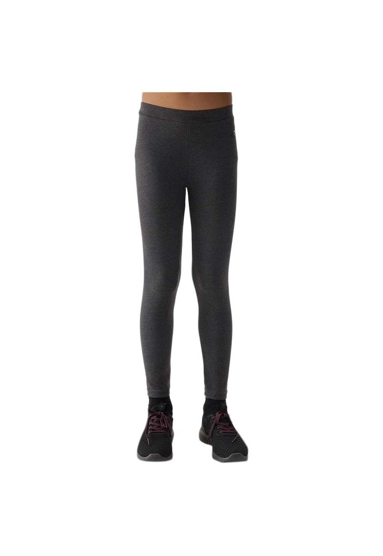 Pantaloni sport copii JWSS24TTIGF130 - 4F - Bumbac/Elastan - Negru -