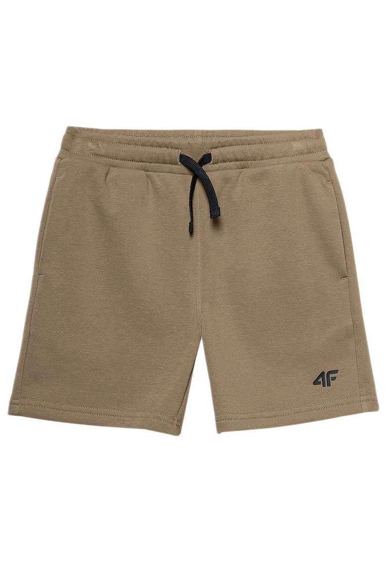 Pantaloni scurti copii verde - bumbac/poliester
