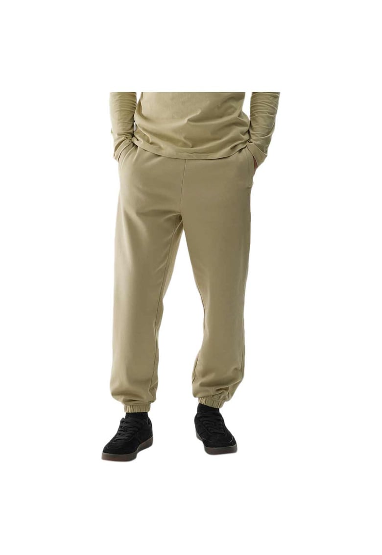 Pantaloni 4FWAW24TTROM0824 - bumbac/poliester - Verde