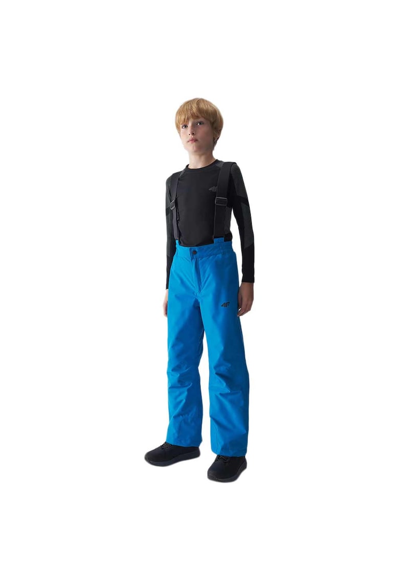 Pantaloni ski copii - impermeabili - respirabili - albastru - poliester