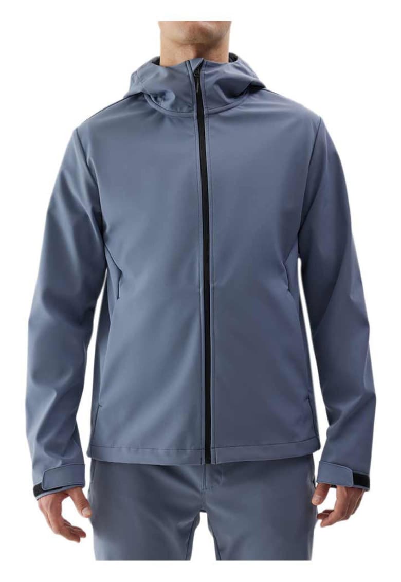 Jacheta softshell barbati impermeabila - respirabila - poliester-elastan - 638741 - Albastru