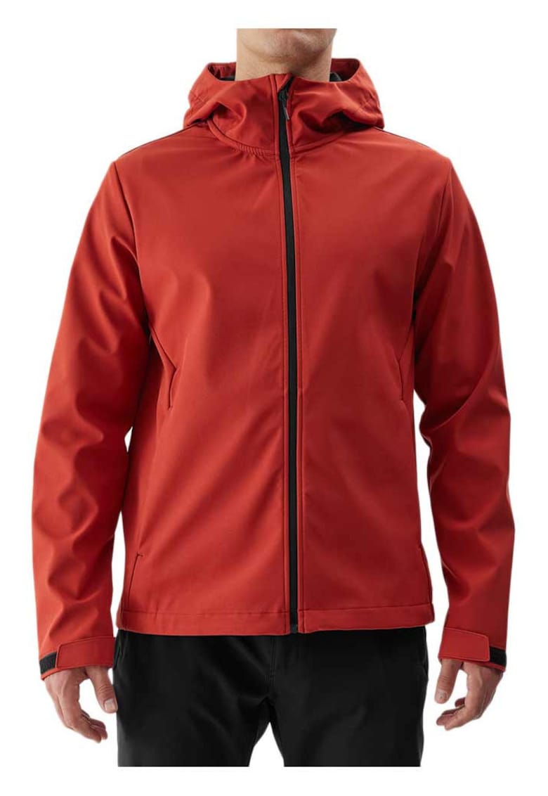 Jacheta softshell barbati impermeabila - respirabila - poliester-elastan - 638741 - Rosu