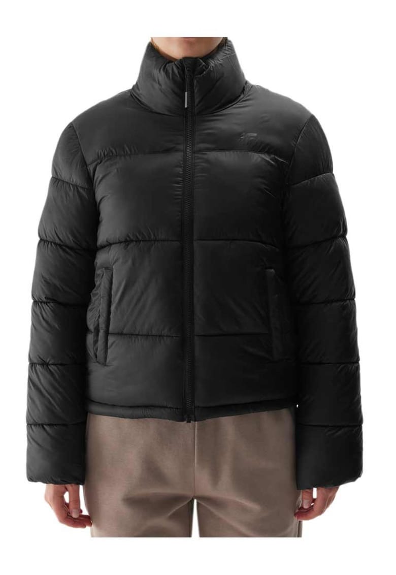 Jacheta matlasata neagra - hidrofuga - poliamida -