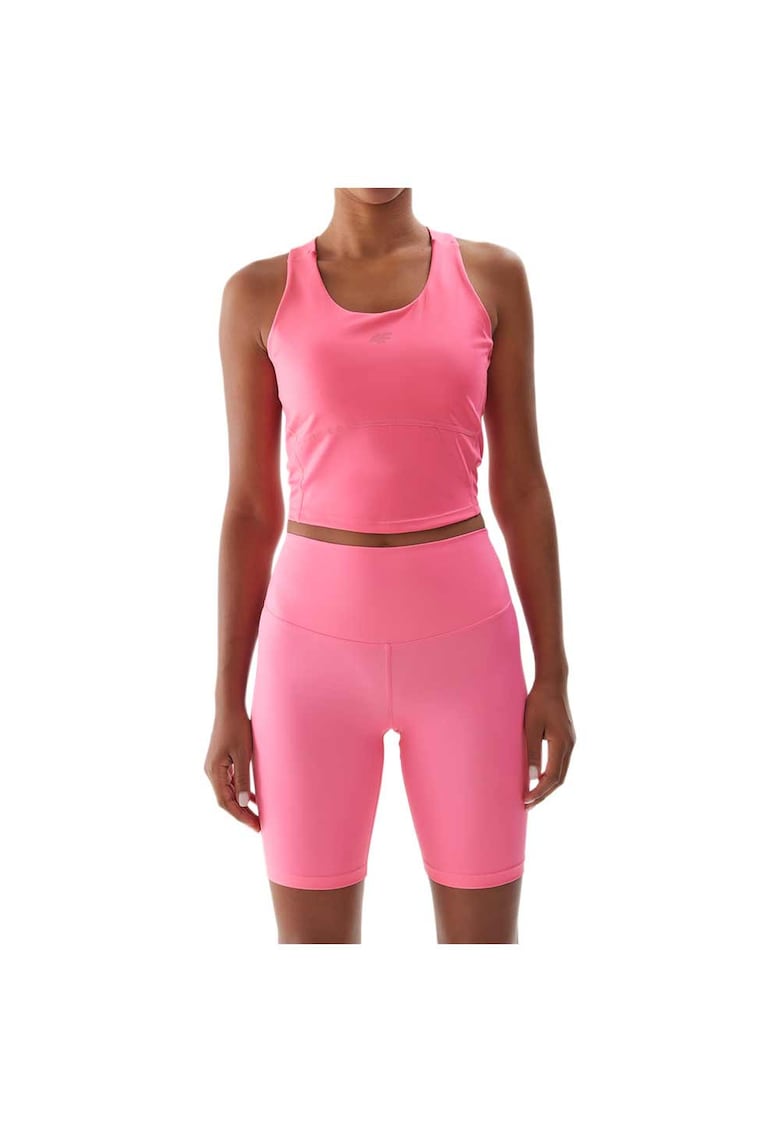 Maiou sport dama functional - uscare rapida - croiala stramta - poliester-elastan - roz