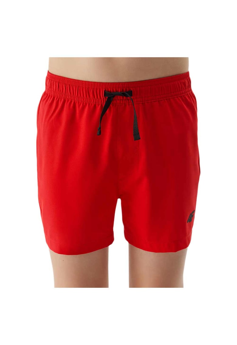 Sort de plaja baieti verde - material elastic - uscare rapida - Rosu