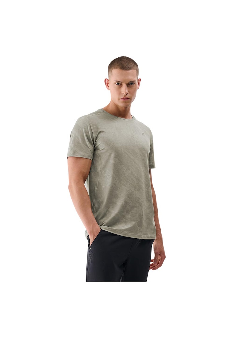 Tricou sportiv barbati maneca scurta - uscare rapida - Gri