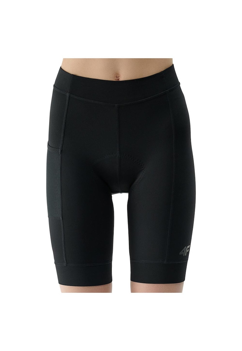 Colanti sport scurti dama WSS25TFSTF034 - 4F - Poliester/Elastan - Negru -
