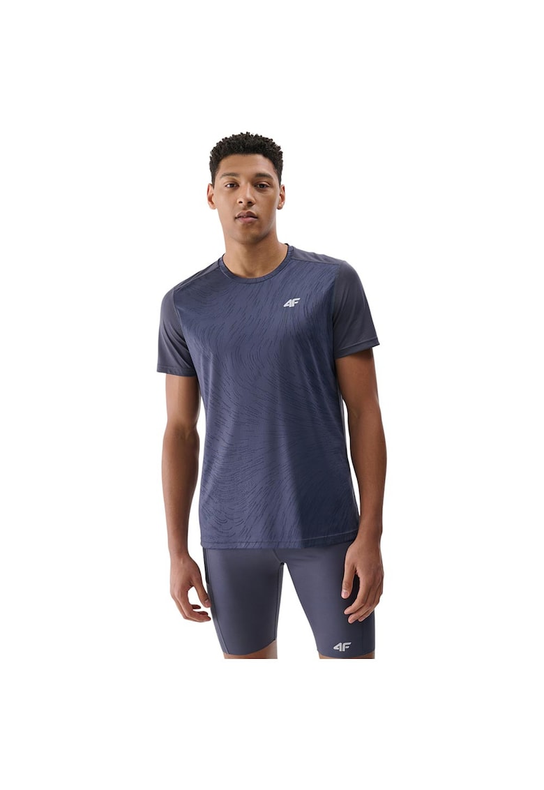 Tricou sport barbati functional - usor - albastru - poliester
