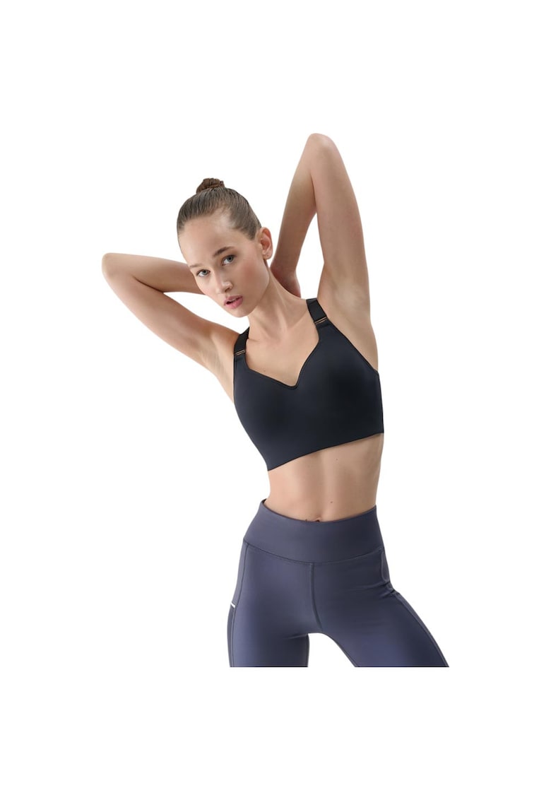 Bustiera sport WSS25USBAF163 - 4F - Poliester/Elastan - Bleumarin