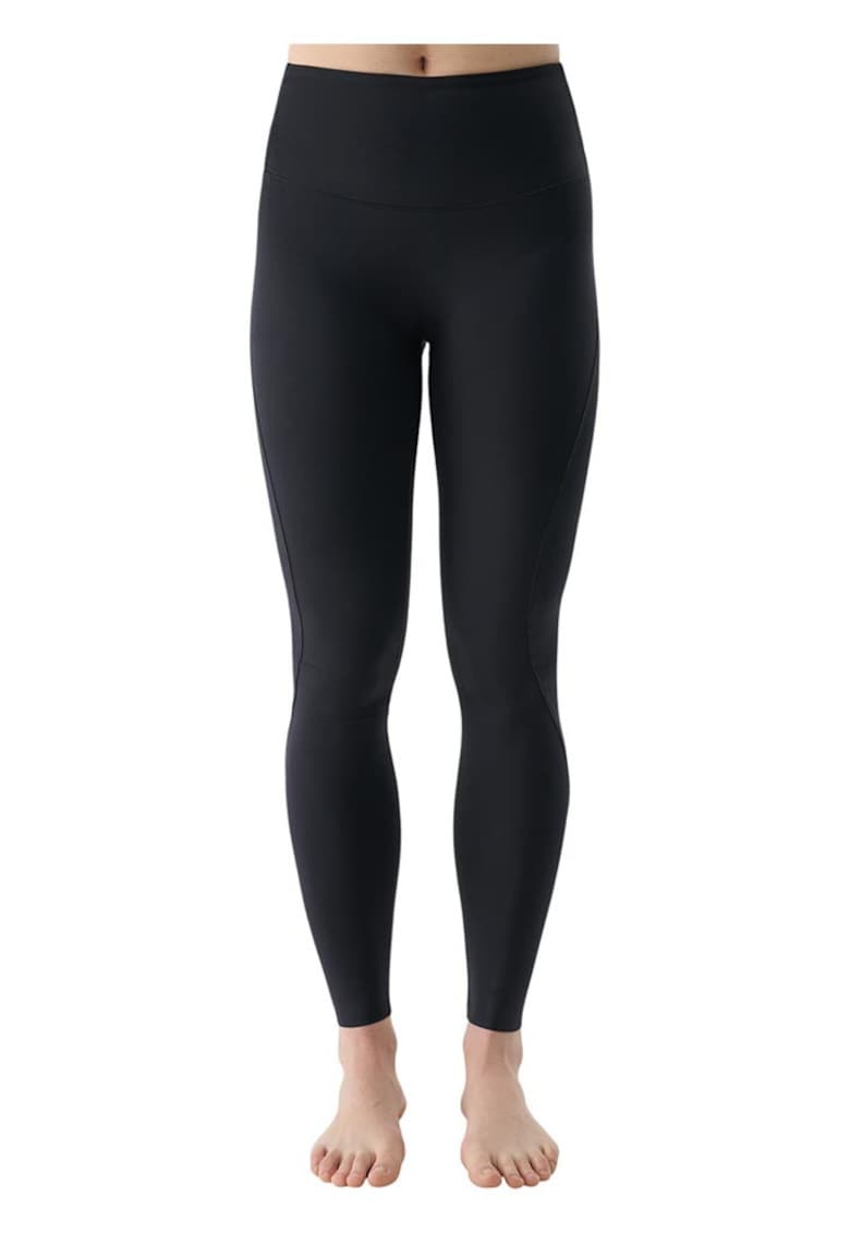 Colanti functionali pentru femei - croiala stransa - talie inalta - negru - material moale si durabil