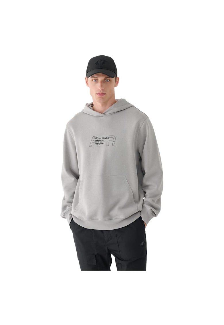 Hanorac sport barbati RAW24TSWSM1816 - 4F - Bumbac/Poliester - Gri