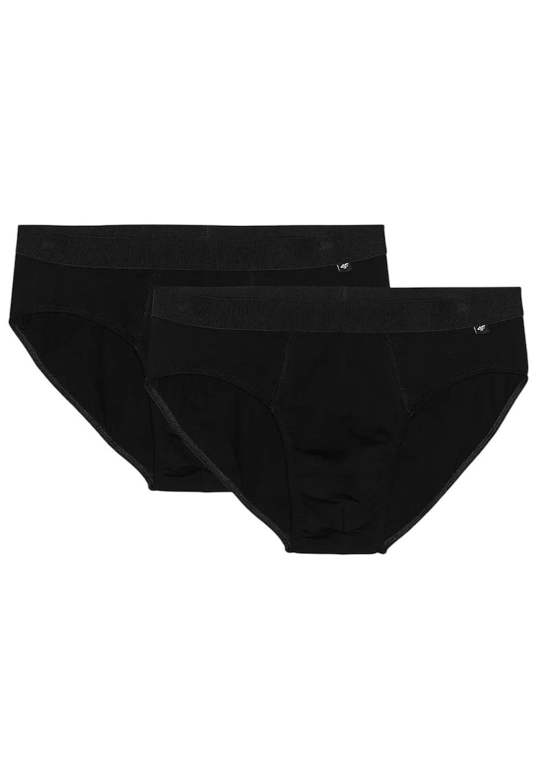 Chiloti barbatesti set de 2 - elasticitate - negru - bumbac
