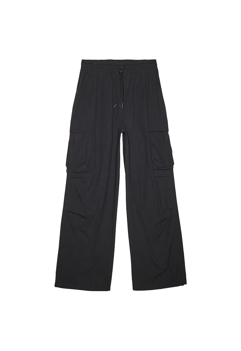 Pantaloni sport dama RAW24TTROF1169 - 4F - Bumbac - Negru