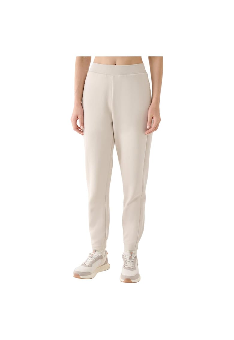 Pantaloni sport dama RAW24TTROF1152 - 4F - Bumbac/Poliester - Bej