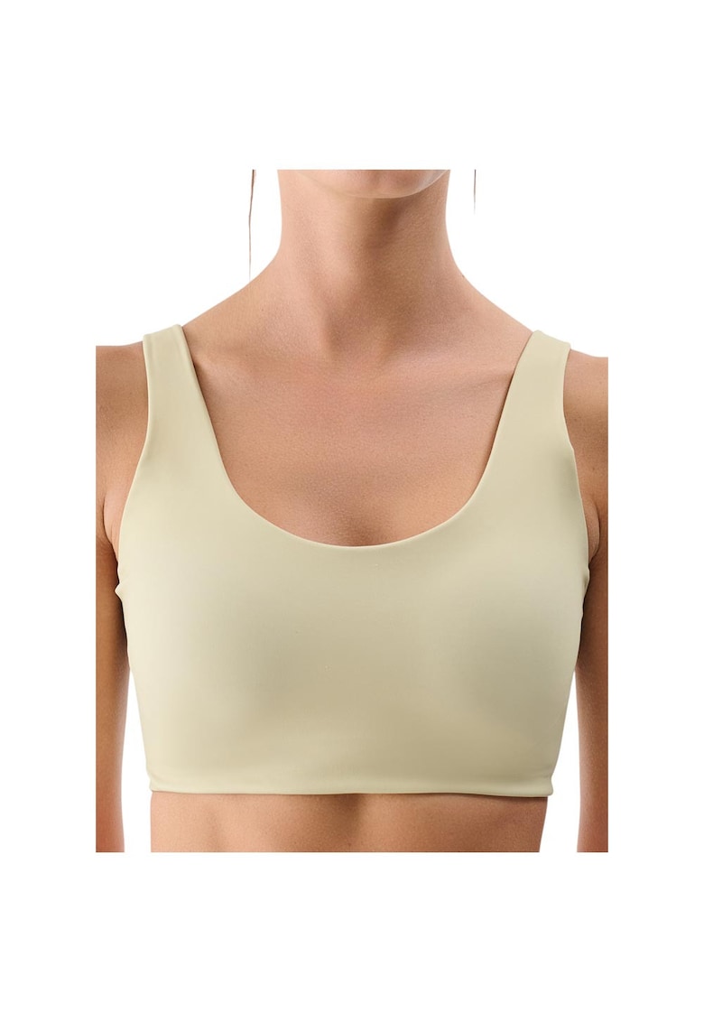 Bustiera sport RSS25USBAF167 - 4F - Poliamida/Elastan - Bej