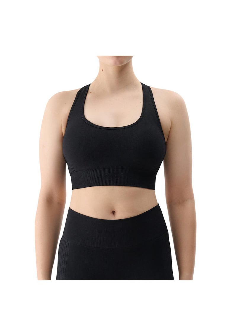Bustiera sport dama RSS25USBAF154 - 4F - Negru - Poliamida/Elastan