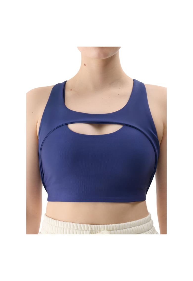 Bustiera sport WSS25USBAF150 - 4F - Poliester/Elastan - Albastru