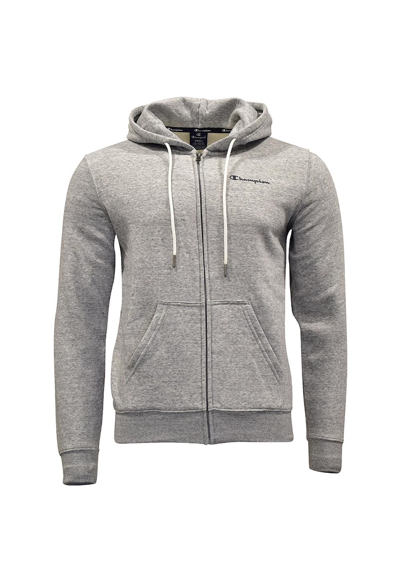 Hanorac sport slim fit - gluga ajustabila - buzunar tip cangur - 100% bumbac -