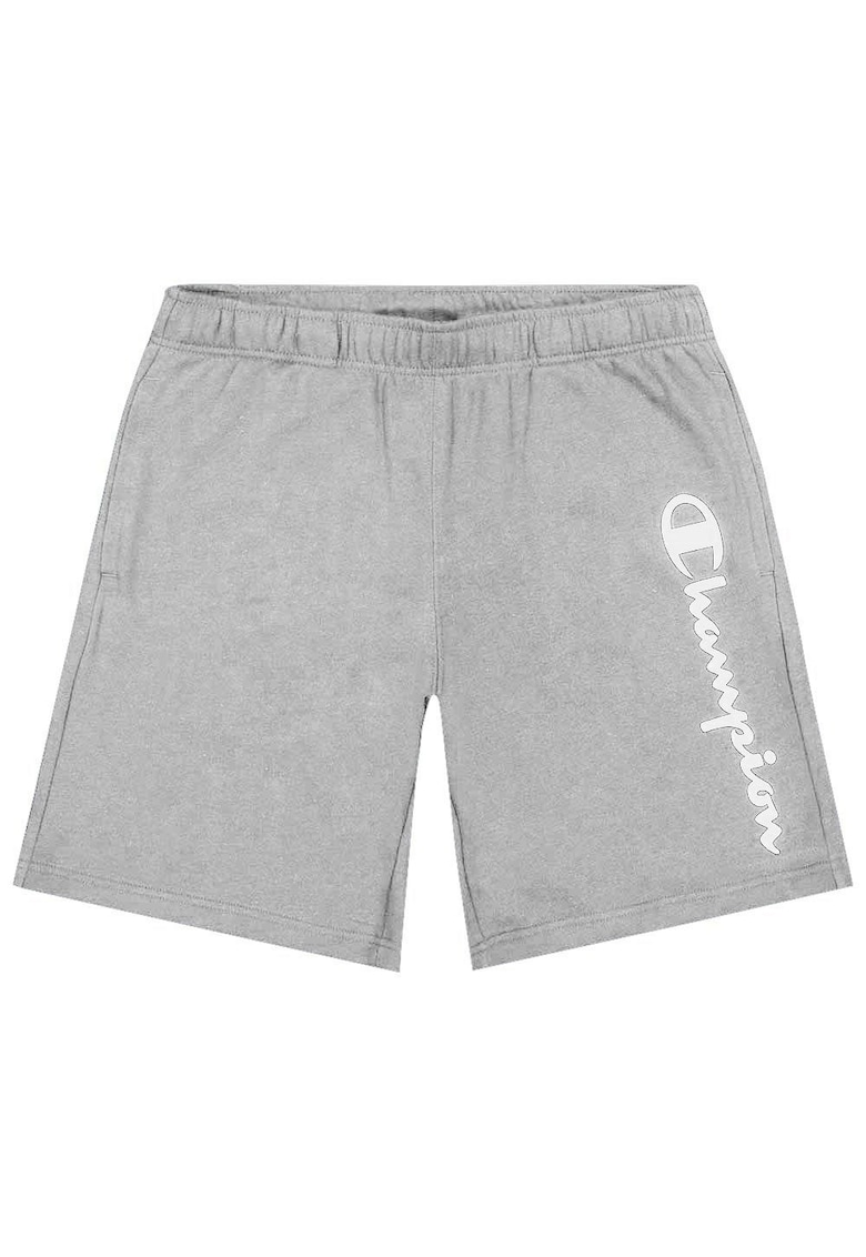 Pantaloni sport barbati 217429 - talie elastica - bumbac/poliester - gri