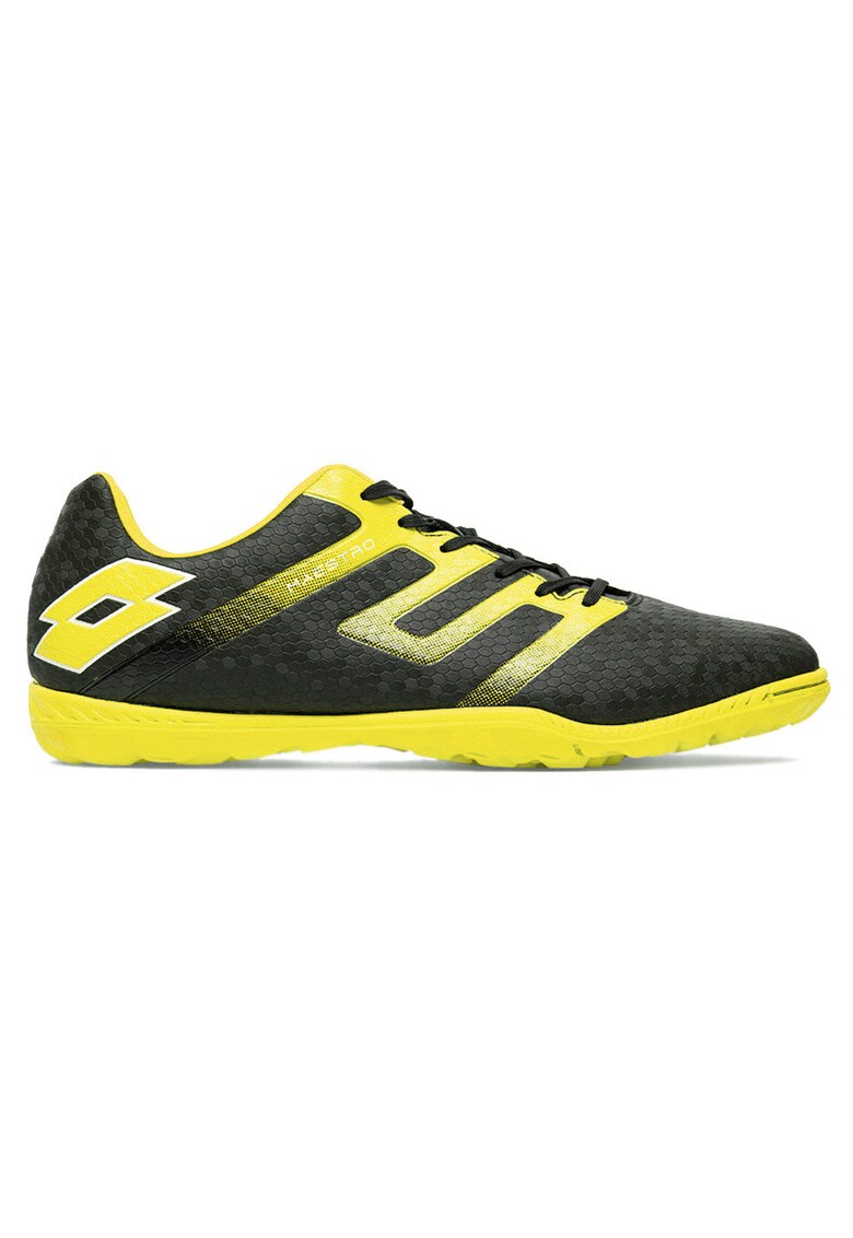 Pantofi sport barbati Maestro 700 IV TF - negru-galben - material sintetic - design ergonomic - pentru gazon artificial