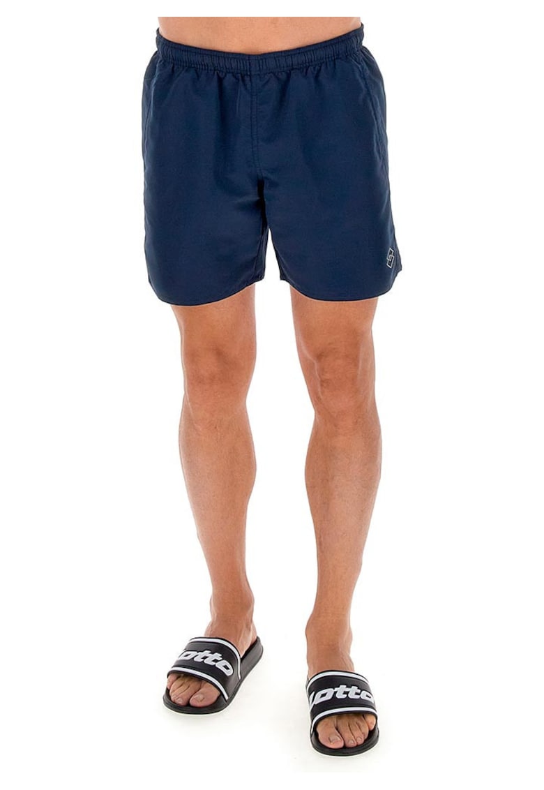 Costum de baie scurt pentru barbati model plaja Primero - bleumarin - material elastic - uscare rapida