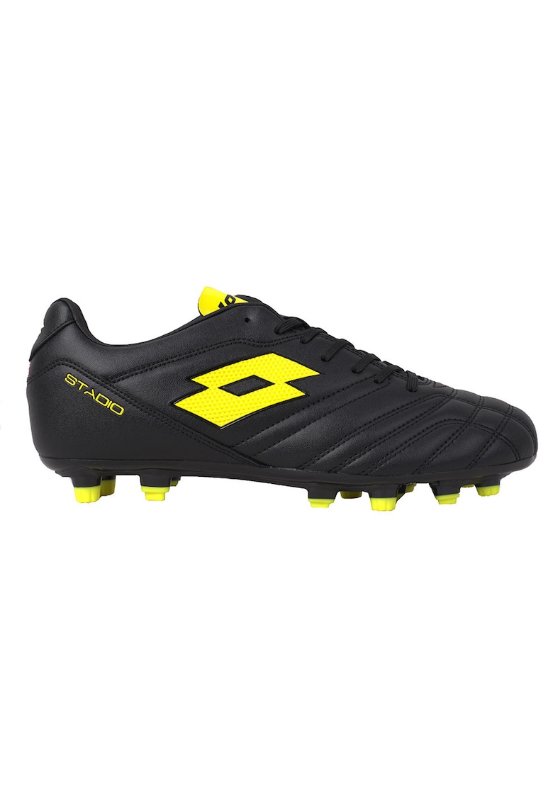 Ghete fotbal Stadio 705 FG - negru - sintetic - talpa FG - pentru terenuri naturale - 219545 -