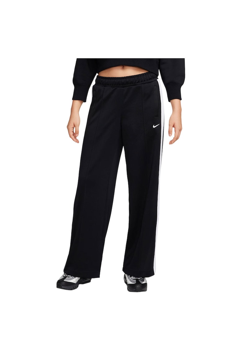 Pantaloni sport dama FZ7279 - Poliester - Negru -