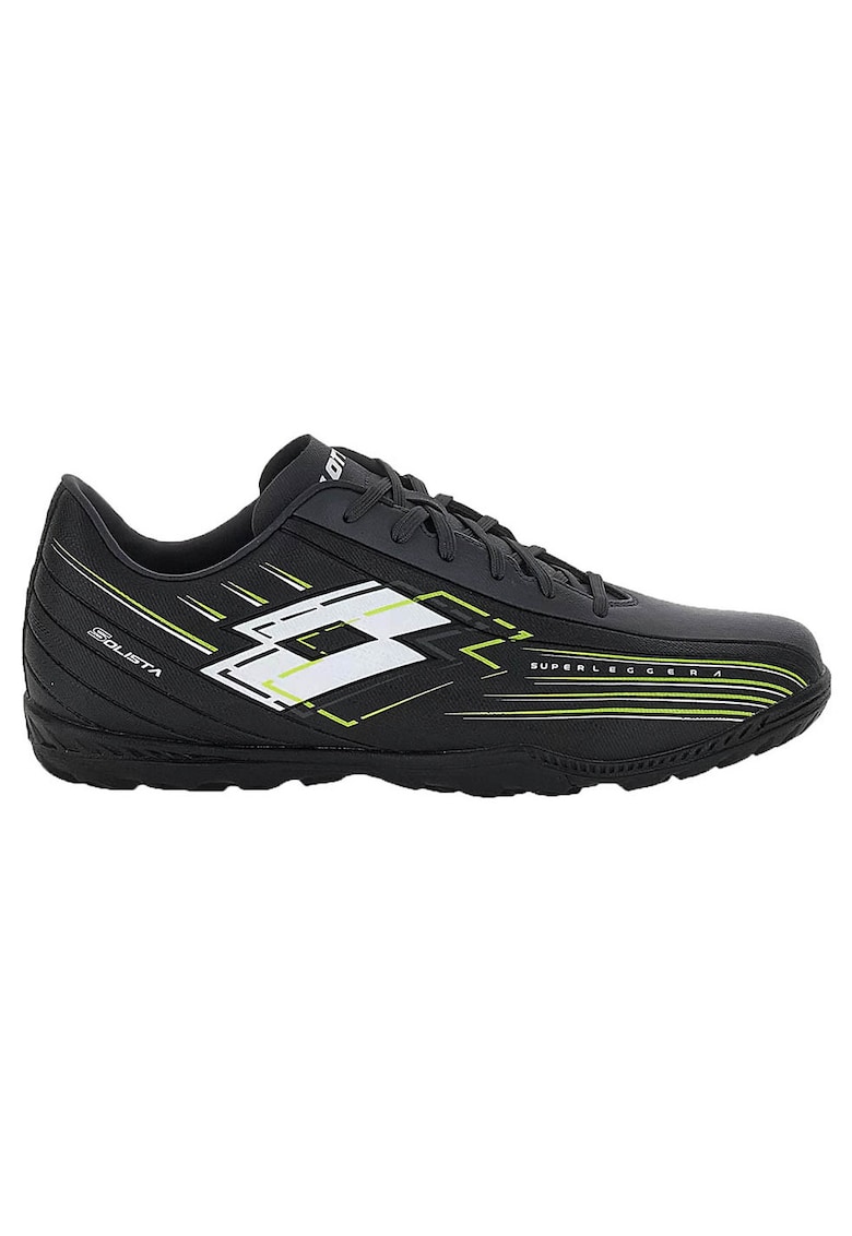 Ghete fotbal Solista 700 VIII TF - negru - sintetic - pentru gazon artificial -