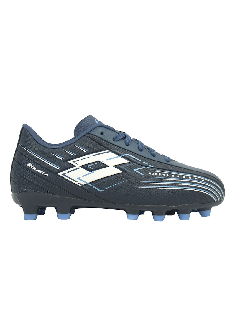 Pantofi sport pentru copii - Solista 700 VIII FG JR - sintetic - pentru fotbal - baieti - bleumarin