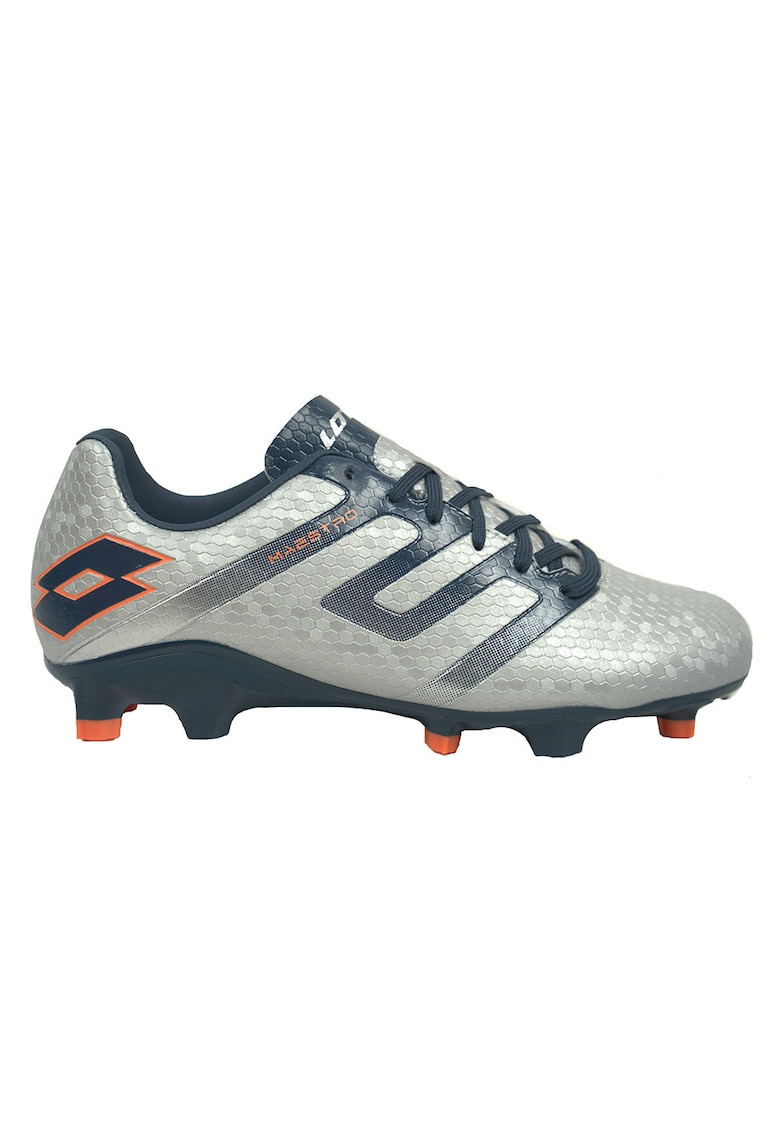 Ghete fotbal Maestro 700 V FG - argintii - material sintetic - pentru gazon natural