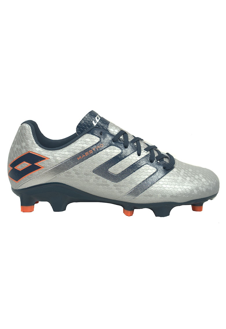 Ghete fotbal Maestro 700 V FG - argintii - material sintetic - pentru gazon natural