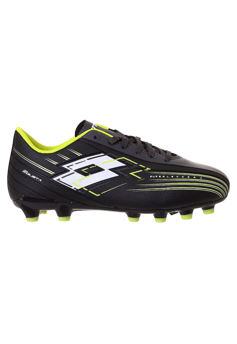 Ghete fotbal Solista 700 VIII FG JR - sintetic - 6 crampoane EVO - 5 crampoane conice -