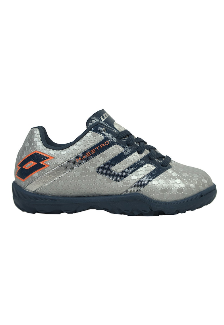 Ghete fotbal MAESTRO 700 V TF JR - confort - stabilitate - pentru gazon artificial - sintetic - gri