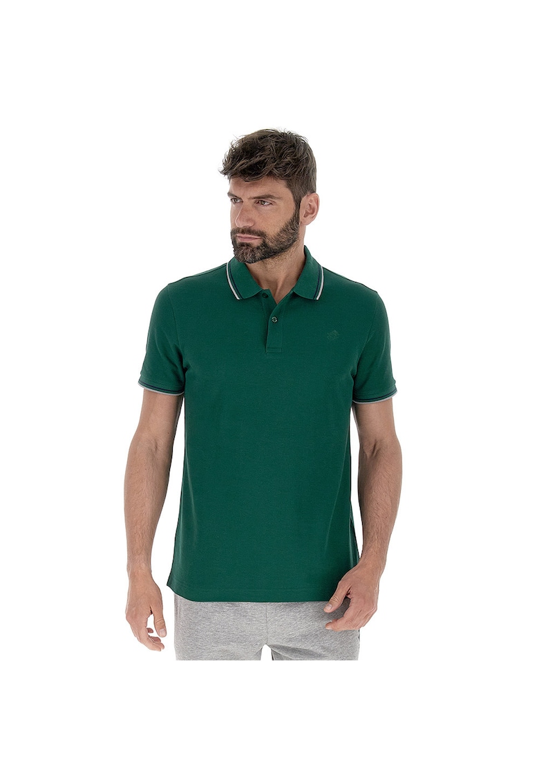 Tricou sport barbati Polo Classica I - verde - bumbac - maneca scurta - croiala perfecta