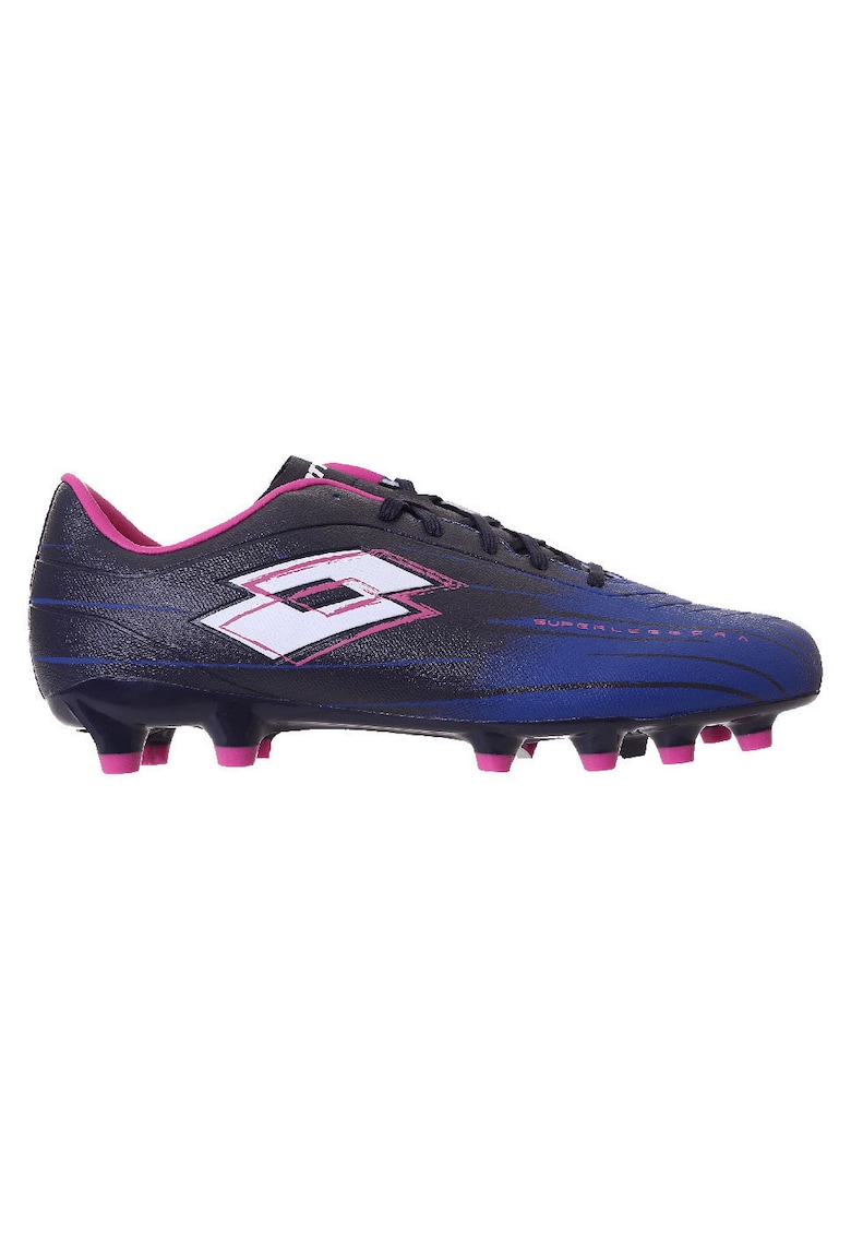 Pantofi sport barbati Solista 700 IX FG - negru/albastru - sintetic - pentru fotbal - cu crampoane multidirectionale