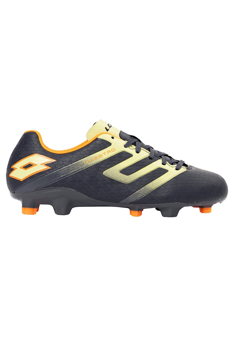 Ghete fotbal Maestro 700 V FG - negru-galben - material sintetic - pentru gazon natural - stabilitate si confort
