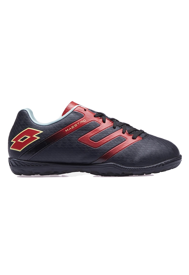 Ghete fotbal MAESTRO 700 V TF JR - confort - pentru gazon artificial - sintetic - negru rosu