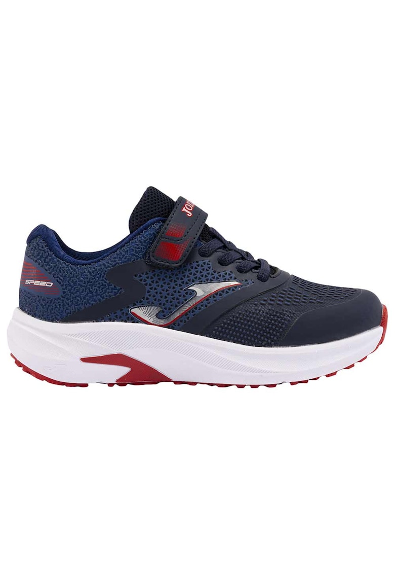 Pantofi sport copii Speed Jr - confortabili - cu sistem de reglare a caldurii - plasa usoara - albastru inchis -