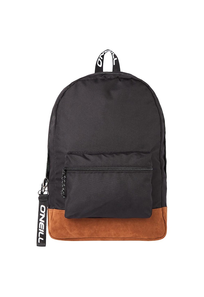 Rucsac Tsanta plates - poliester - 46x31x13cm - 25L - negru/maro