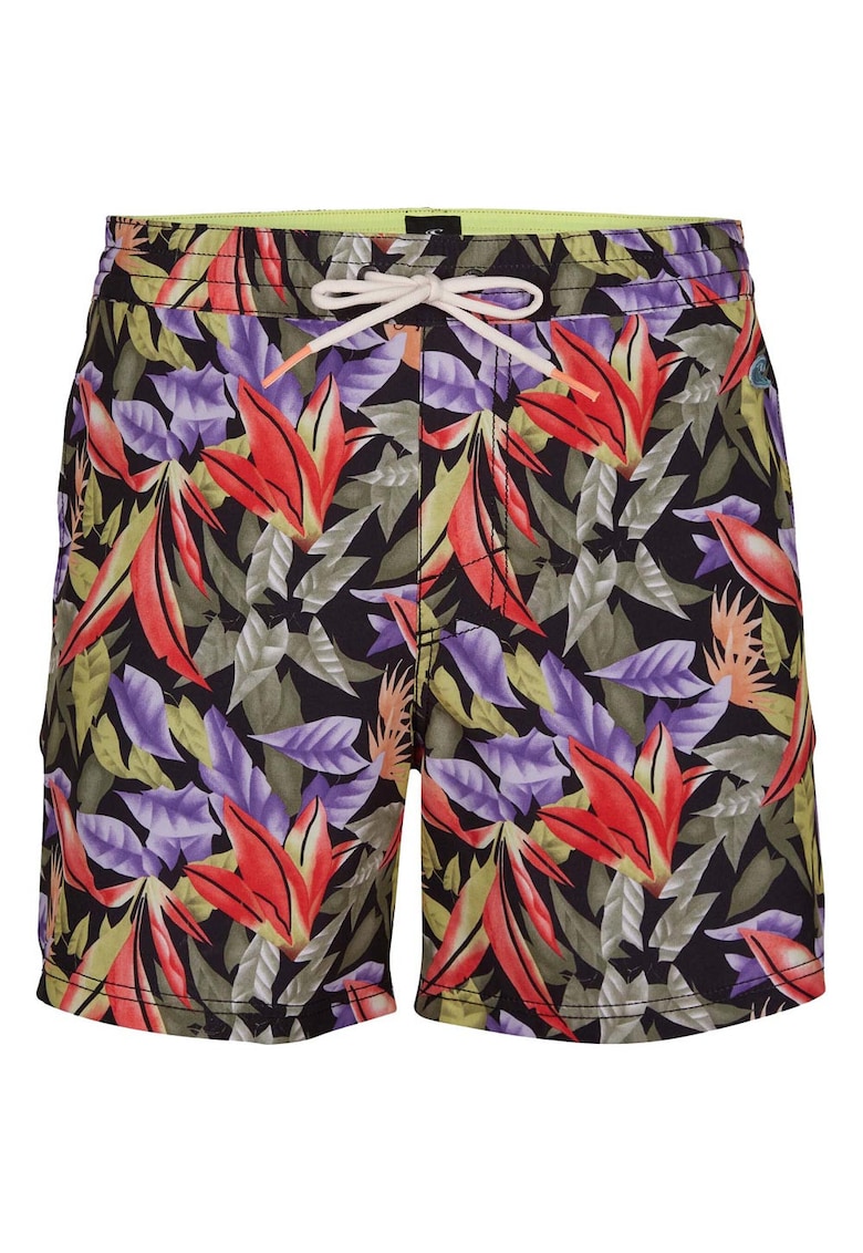 Costum de baie barbati uscare rapida - multicolor - poliester si elastan