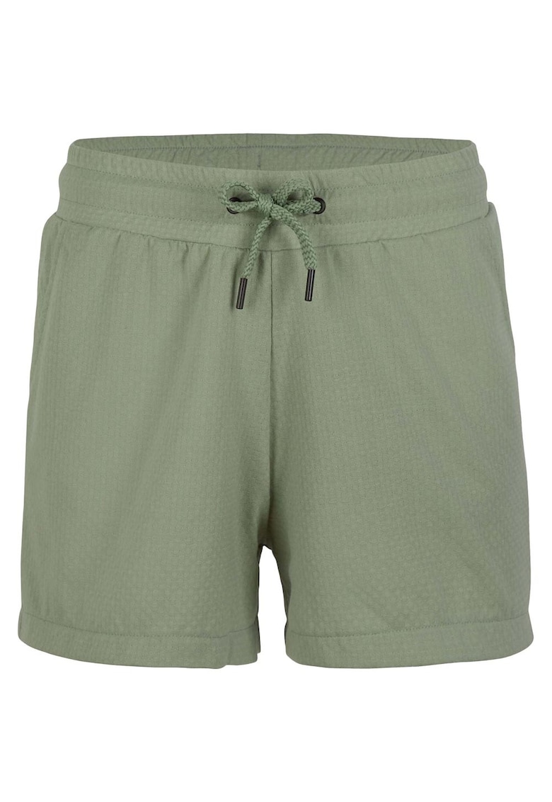 Pantaloni scurti sport dama 1A7520 - Poliester/Elastan - Verde -