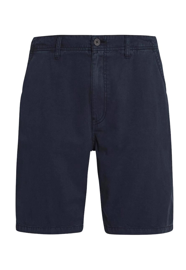 Pantaloni scurti PrtComie - croiala regulata - bumbac - bleumarin