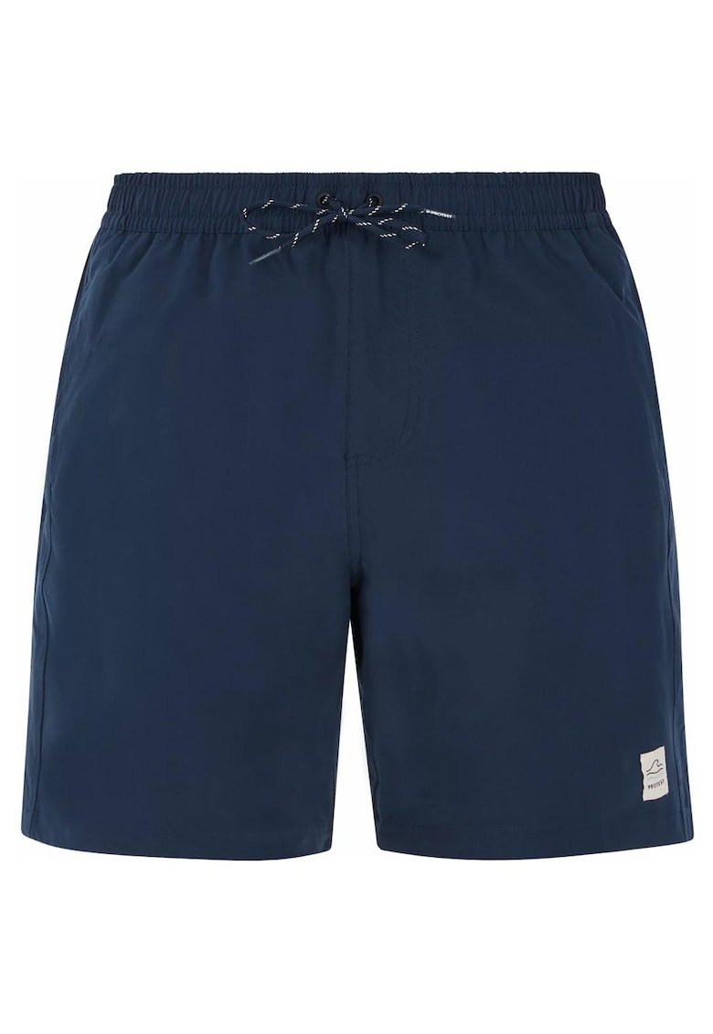 Pantaloni scurti de baie pentru barbati - XXL - poliester - albastru inchis - Albastru inchis