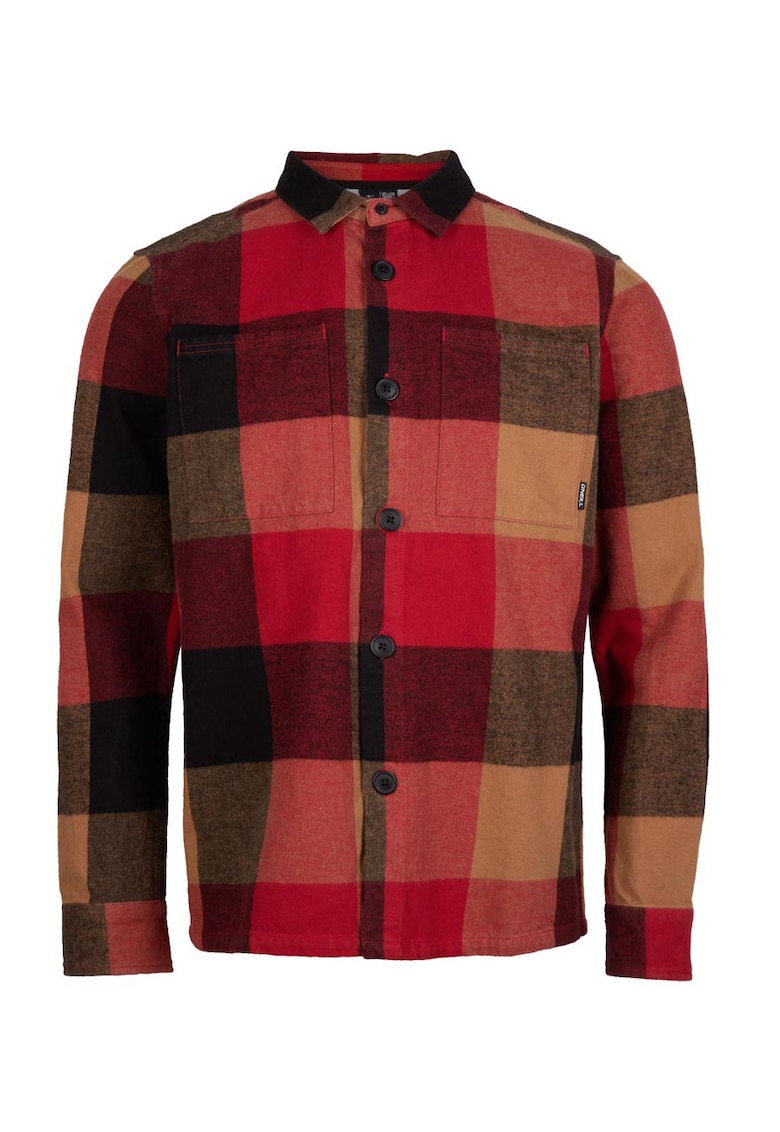 Camasa barbateasca flanel - rosie - 100% bumbac -