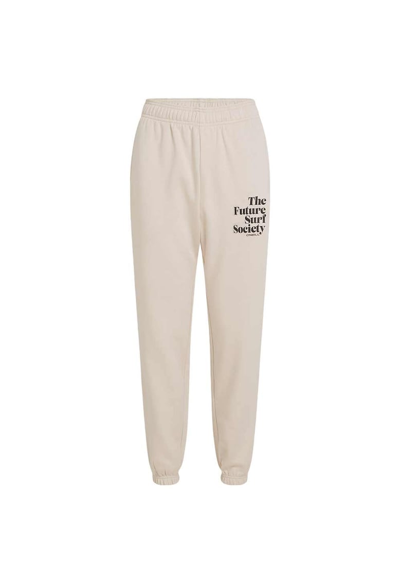 Pantaloni sport dama 1550137 - Bumbac/Poliester - Bej