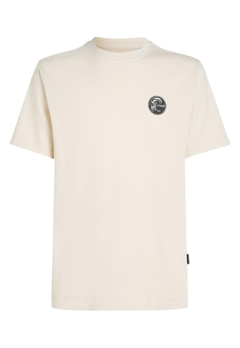 Tricou barbatesc O'Riginals - grafic anii '70 - regular fit - bej - bumbac -
