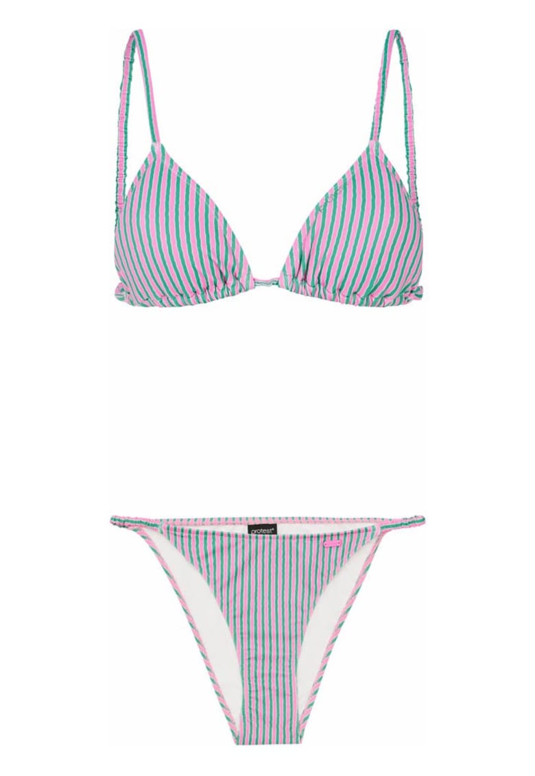 Costum de baie dama - multicolor - material reciclat