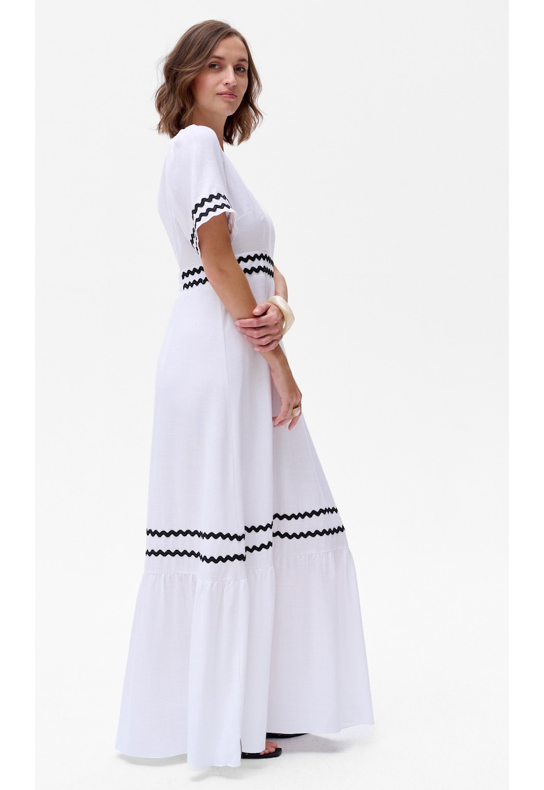 Rochie maxi cu decolteu in V Stella