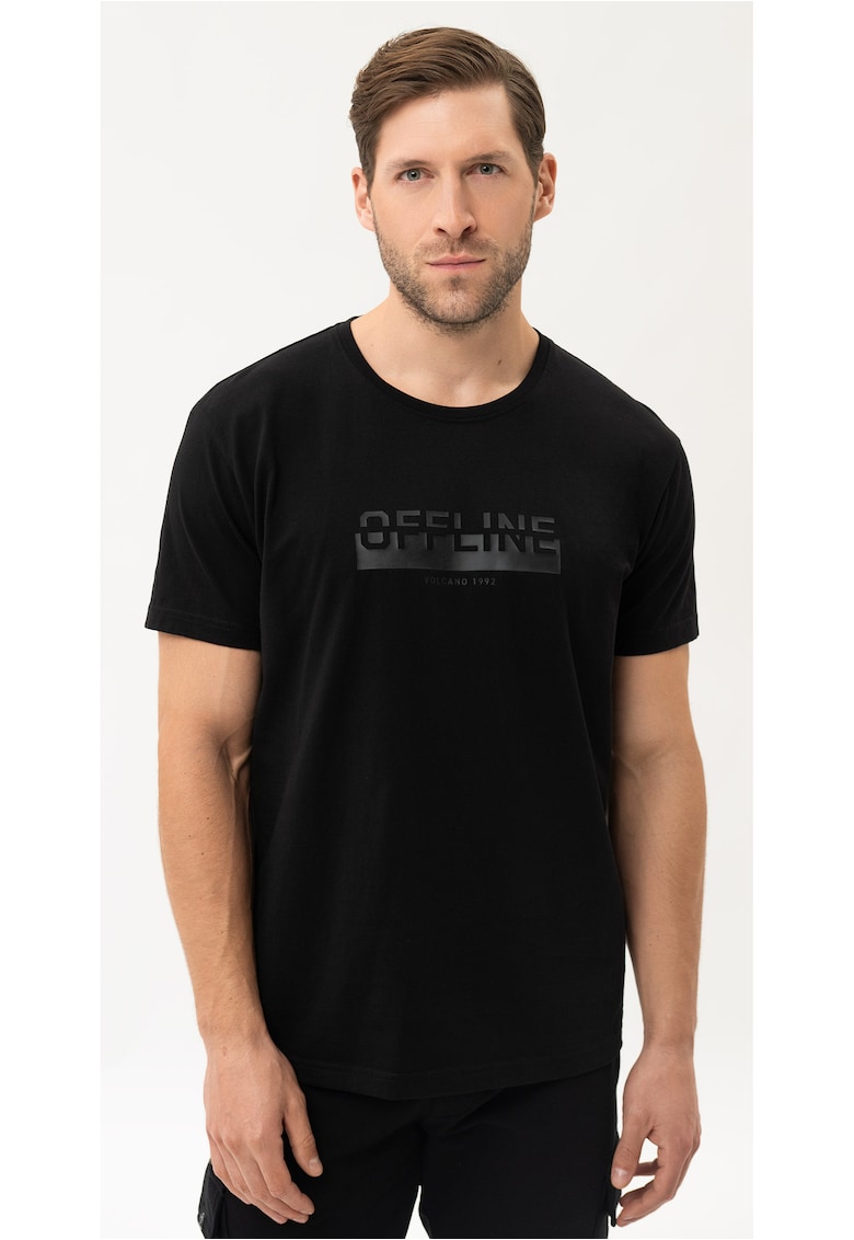 Tricou T-Often pentru barbati din bumbac - Comfort Fit - negru - Negru